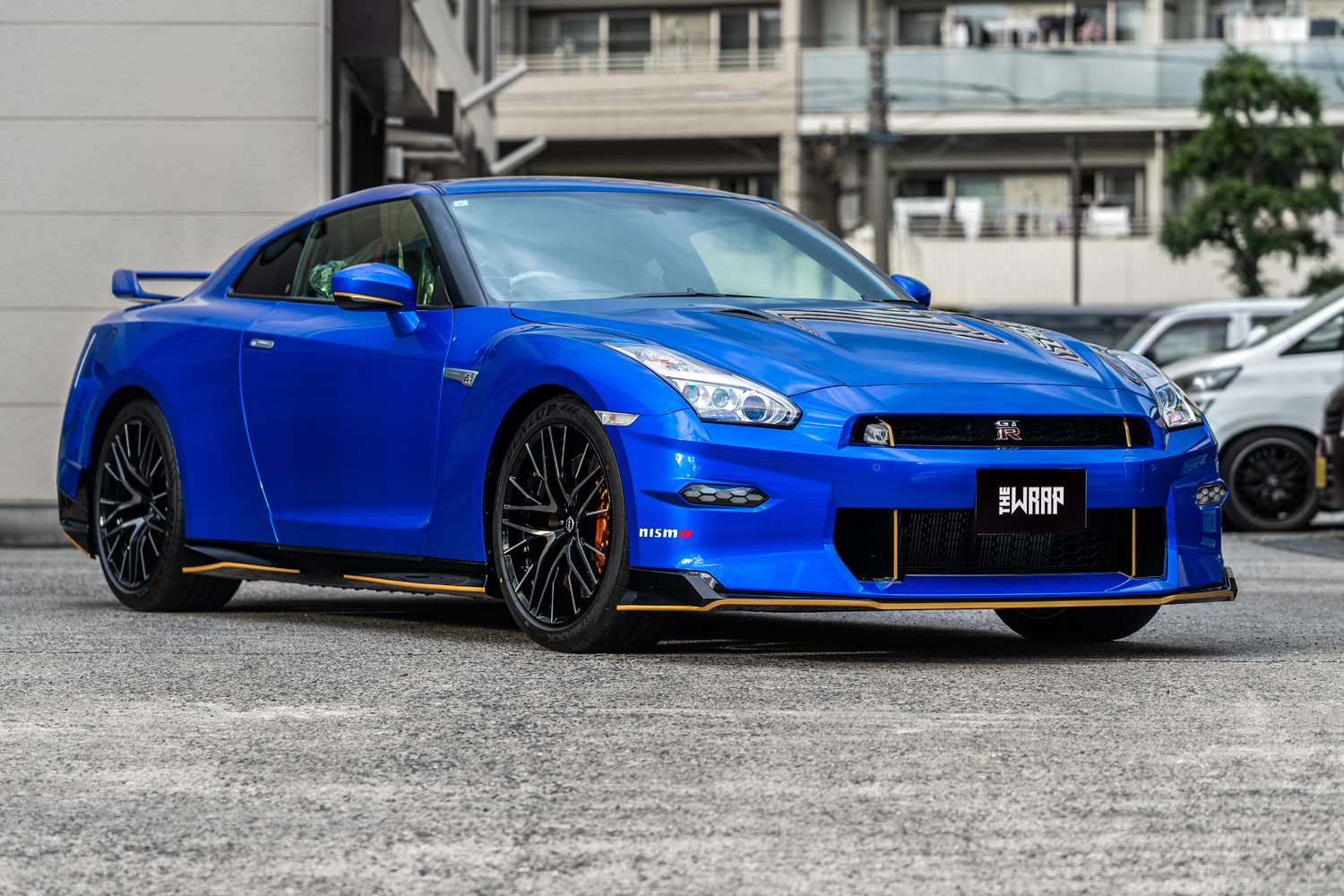 GT-R R35 プロテクションフィルム　カーラッピング　施工