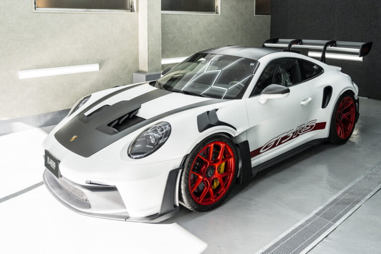 【ポルシェ911 GT3RS】マットフルプロテクションフィルム施工！