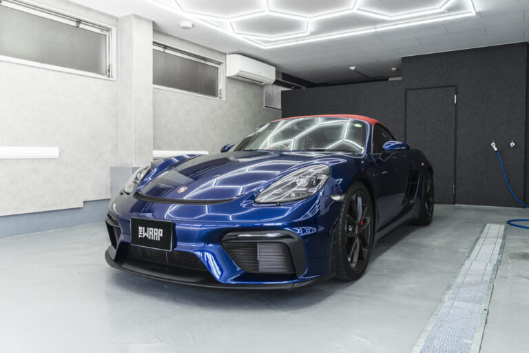 【Porsche 718 Spyder】PPF施工★ツーリング派になぜおすすめか？