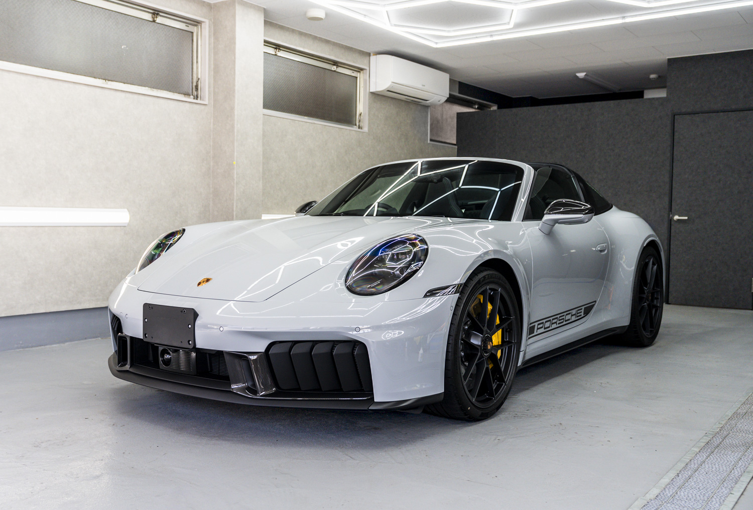 ポルシェ911 Targa 4 GTS 外観 PPFとセラミック併用仕上がり